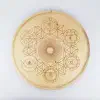 All chakras on one big plate (30cm/11.8in in diameter), front.