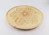 All chakras on one big plate (30cm/11.8in in diameter), side.